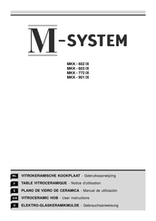 M-system MKK-603 IX Notice D'utilisation