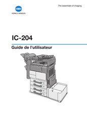 Konica Minolta ic-204 Guide De L'utilisateur