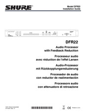 Shure DFR22 Guide D'installation