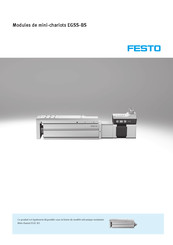 Festo EGSS-BS Mode D'emploi