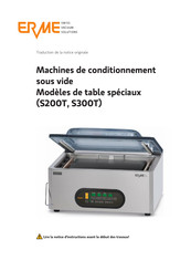 ERME S300T Traduction De La Notice Originale