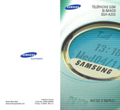 Samsung SGH-A200 Mode D'emploi