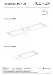 Lunux 143 Instructions D'installation