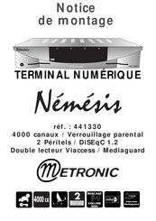 Metronic 441330 Notice De Montage