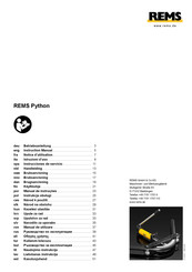 REMS Python Notice D'utilisation