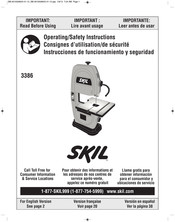 Skil 3386 Consignes D'utilisation Et De Sécurité