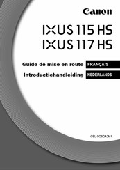 Canon IXUS 117 HS Guide De Mise En Route
