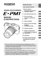 Olympus E-PM1 Manuel D'instructions