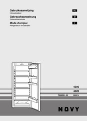 Novy 4300 Mode D'emploi