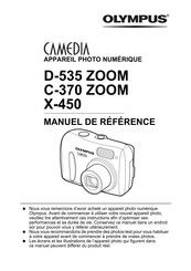 Olympus CAMEDIA D-535 ZOOM Mode D'emploi