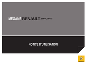 Renault MEGANE SPORT 2010 Notice D'utilisation