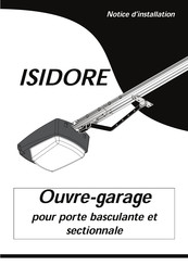 SOMFY ISIDORE Mode D'emploi