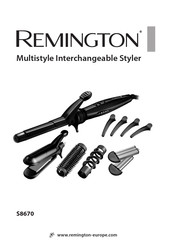 Remington Multistyle Interchangeable Styler S8670 Mode D'emploi