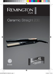 Remington Ceramic Straight 230 S1005 Mode D'emploi