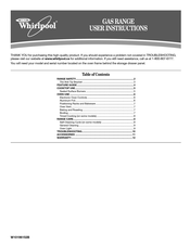 Whirlpool WFG381LVB Instructions D'utilisation