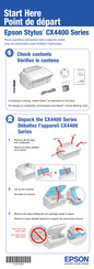 Epson Stylus CX4400 Série Mode D'emploi