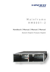 Hameg Instruments HM8001-2 Manuel D'utilisation