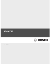 Bosch LTC 8780 Mode D'emploi