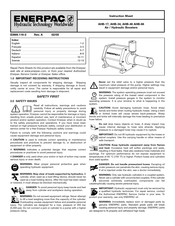 Enerpac AHB-46 Instructions