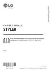 LG STYLER S3MFBN Manuel De L'utilisateur