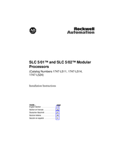 Rockwell Automation SLC 5/02 Notice D'installation