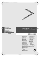 Bosch 3 601 K76 400 Notice Originale