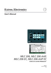 Extron Electronics MLC 206 EC Mode D'emploi