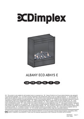 Dimplex ALBANY ECO ABN15 E Mode D'emploi