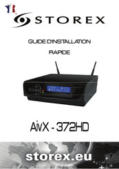 Storex AivX - 373HD Guide D'installation Rapide