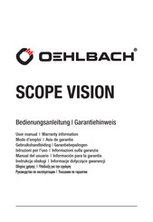 Oehlbach SCOPE VISION Mode D'emploi