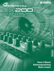 Yamaha Loopfactory DX200 Mode D'emploi