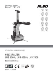 AL-KO LHS 5500 Manuel D'utilisation