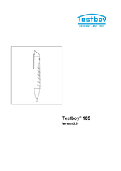 Testboy 105 Mode D'emploi