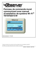 Observer TSTAT0201CW Manuel D'utilisation