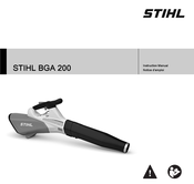 Stihl BGA 200 Notice D'emploi