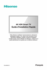 Hisense 85H6530G Guide D'installation Rapide