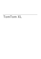 Tomtom XL Mode D'emploi