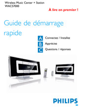Philips WACS7000/12 Guide De Démarrage Rapide