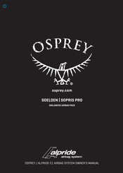 Osprey SOELDEN PRO Mode D'emploi