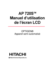 Hitachi AP 720S Manuel D'utilisation
