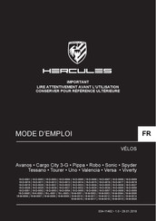 Hercules 18-M-0013 Mode D'emploi