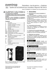 oventrop Regumat-180 DN 25 Notice D'installation Et D'utilisation