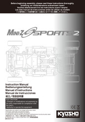 Kyosho Mini-Z SPORTS 2 Manuel D'instructions