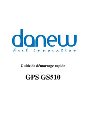 danew GS510 Mode D'emploi