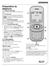 Siemens AL21 Mode D'emploi