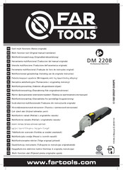 Far Tools DM 220B Notice Originale