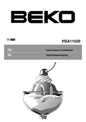 Beko HSA11520 Instructions D'utilisation