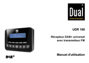 Dual UDR 100 Manuel D'utilisation