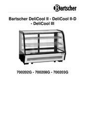 Bartscher Deli-Cool II Mode D'emploi