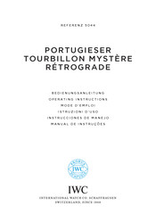 iwc Portugieser Tourbillon Mystère Rétrograde 5044 Mode D'emploi